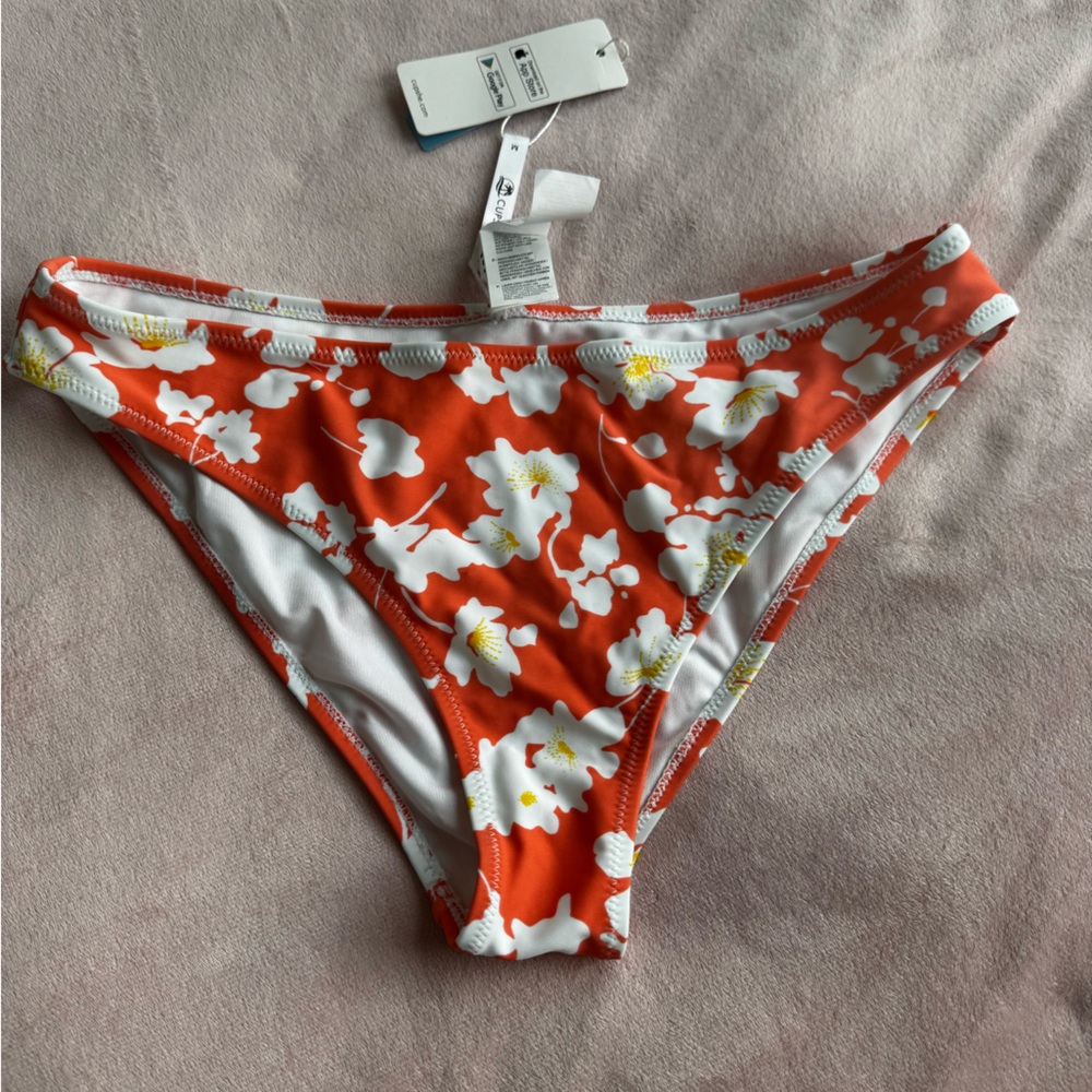 Vibrant Floral Bikini Bottom